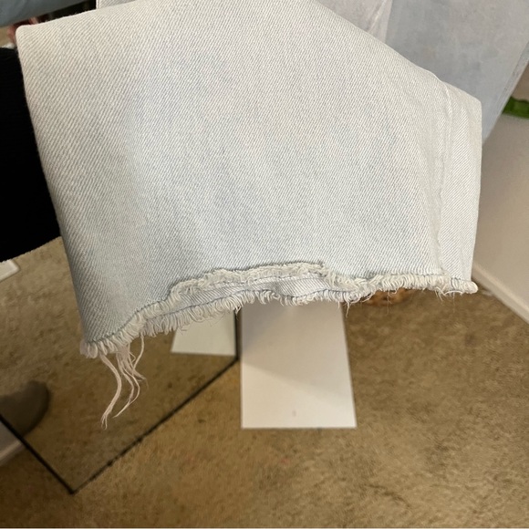 🤍✨ Signature by Levi Strauss Heritage Wide Leg Jeans | Raw Hem Sz W29 (8) - Picture 4 of 10